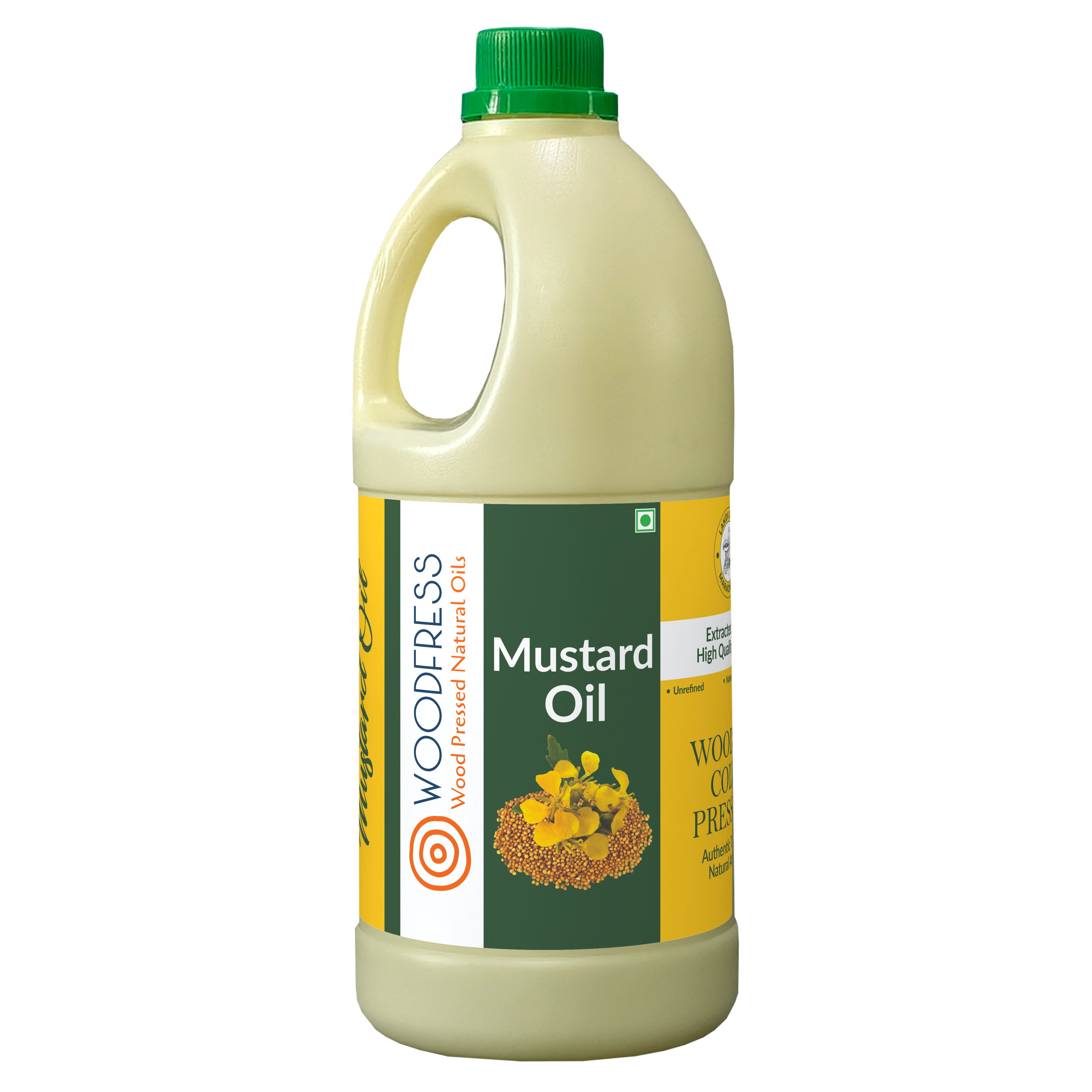 Wood Cold Pressed Mustard Oil