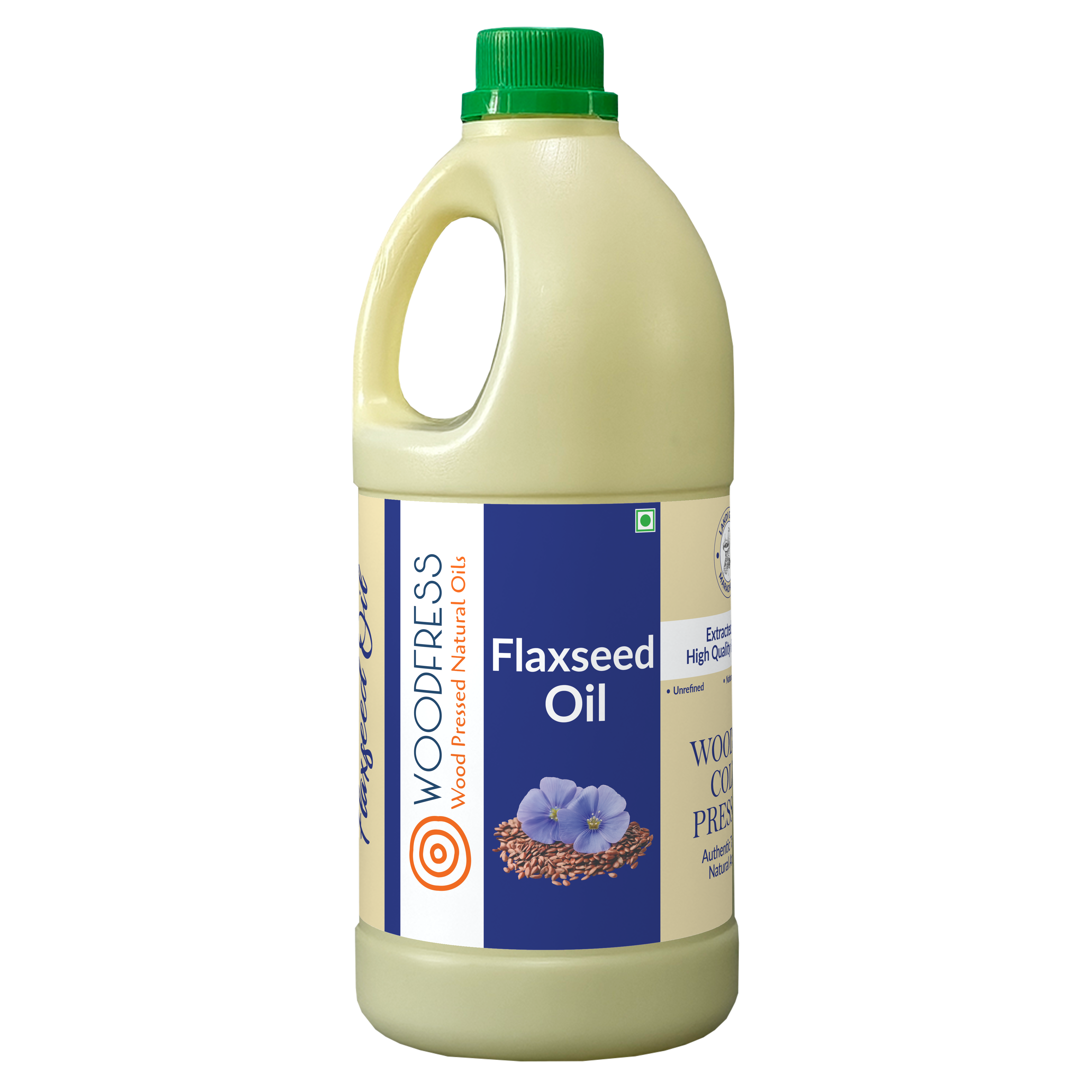 Wood Cold Pressed Flaxseed Alsi Oil