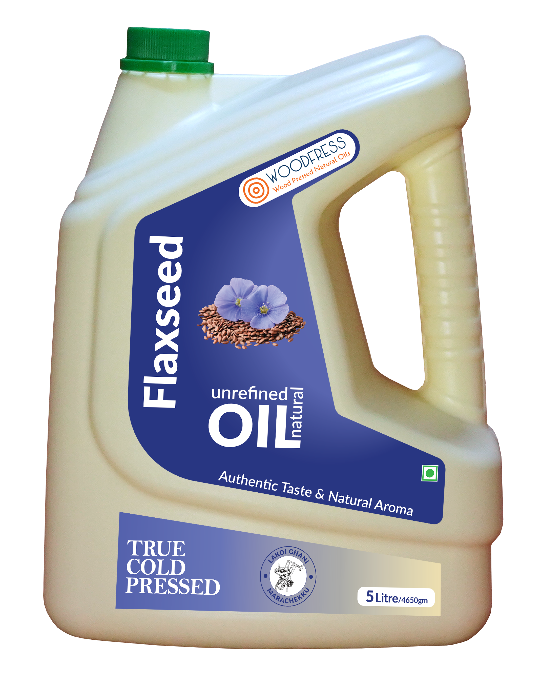 Wood Cold Pressed Flaxseed Alsi Oil