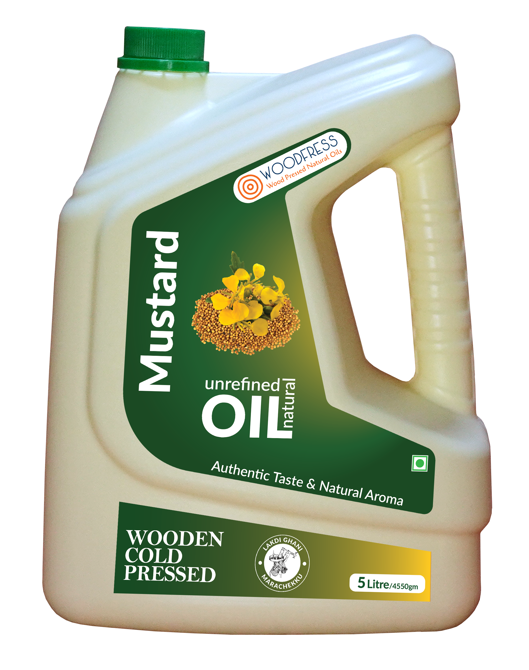 Wood Cold Pressed Mustard Oil