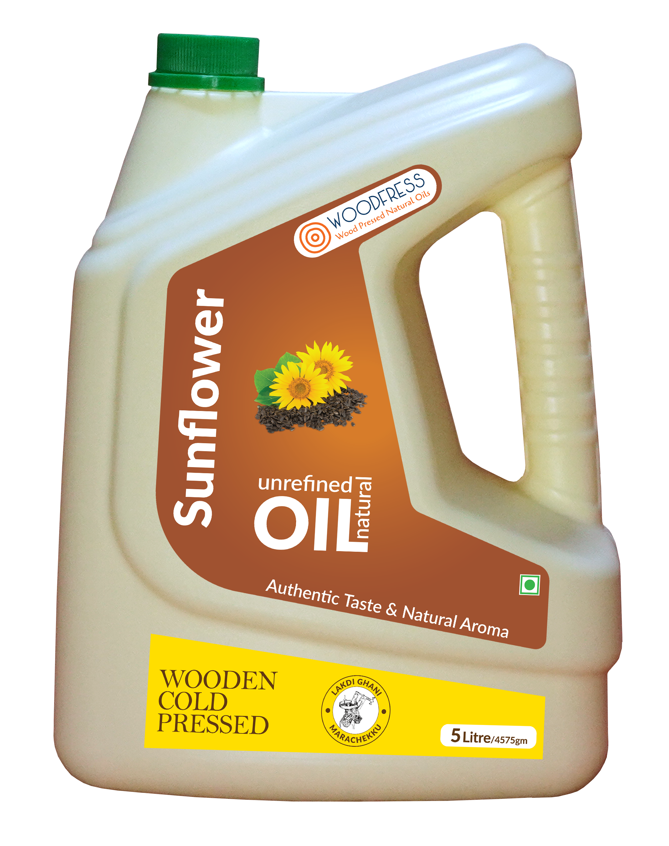 Wood Cold Pressed Sunflower Oil